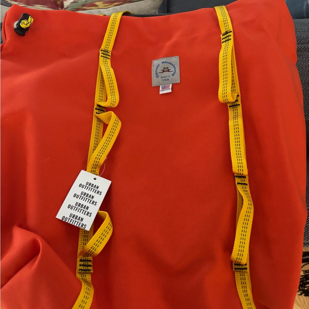 Urban OutfittersOrange  and Yellow Tote Bag NWT